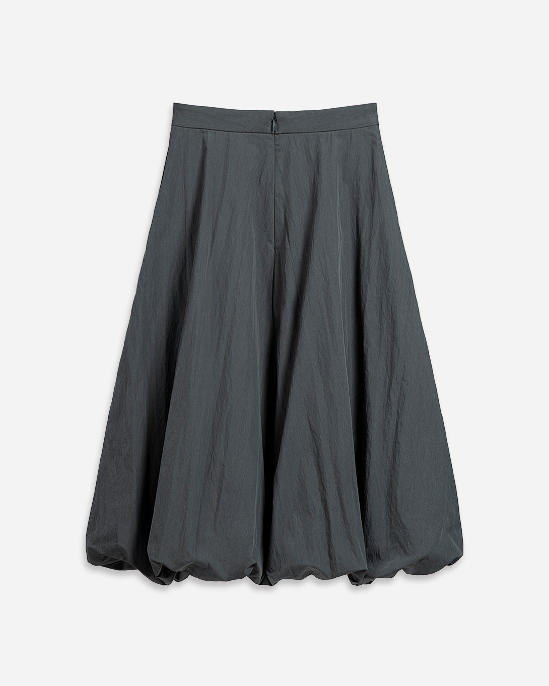 Dk Shadow Balloon Skirt Womens Long Skirt Wide Puff Skirt Textured Long Skirt