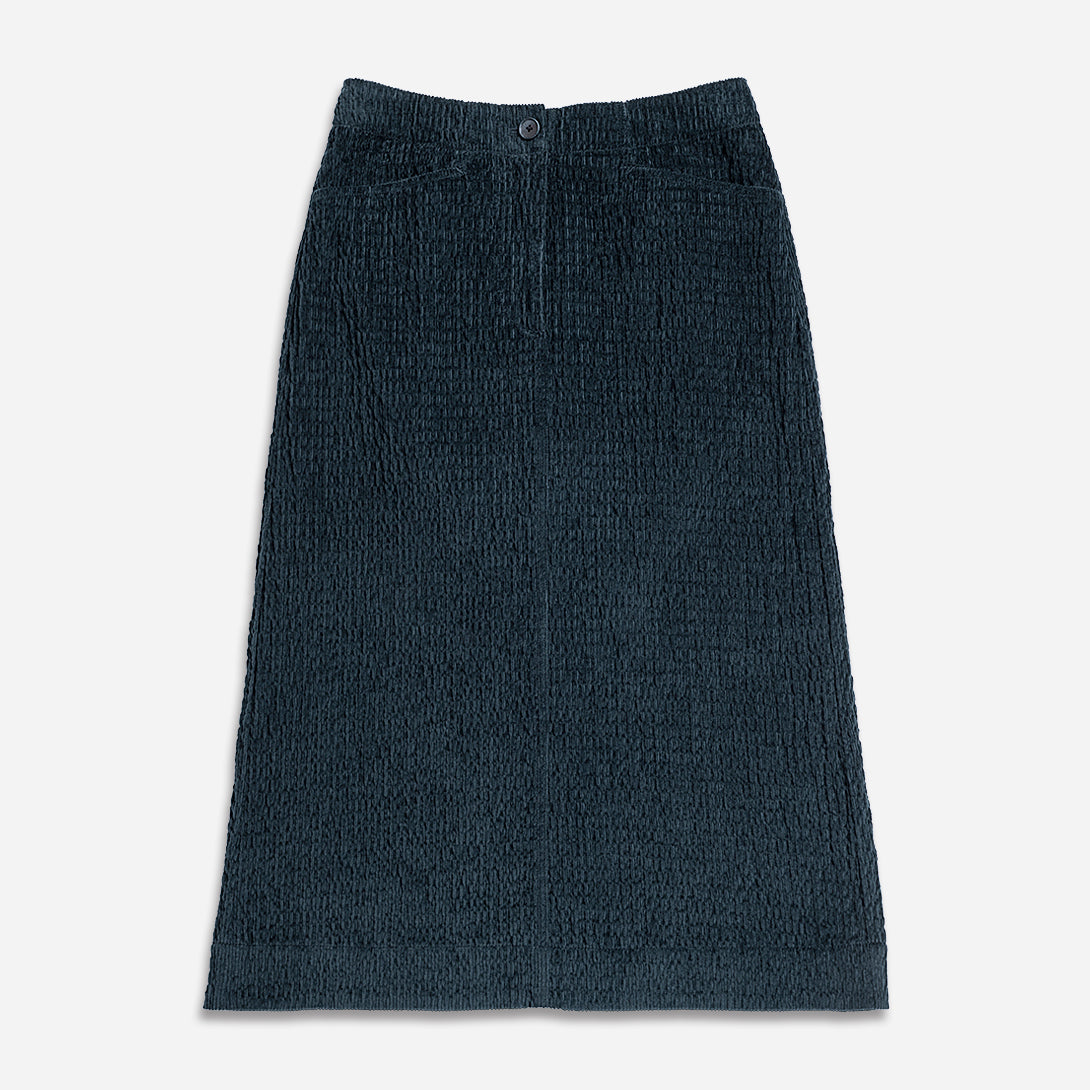 Carbon Corduroy Skirt Womens Long Skirt Corduroy Fabric Womens Skirt Textured Skirt Dress