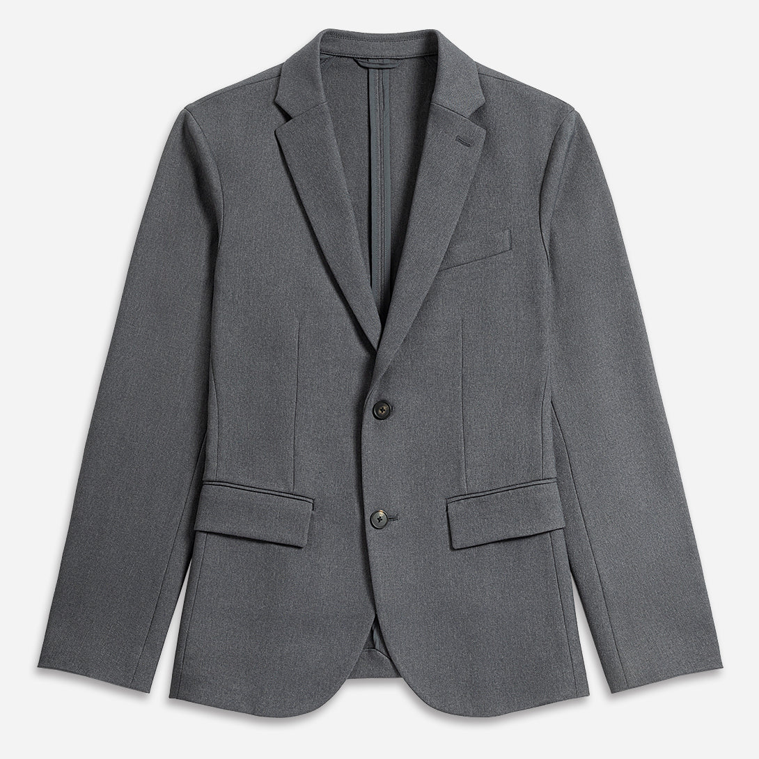 Forged Iron Kent Travel Blazer Mens Polyester Blazer Stretch Sportscoat Two Button Closure Layering Blazer