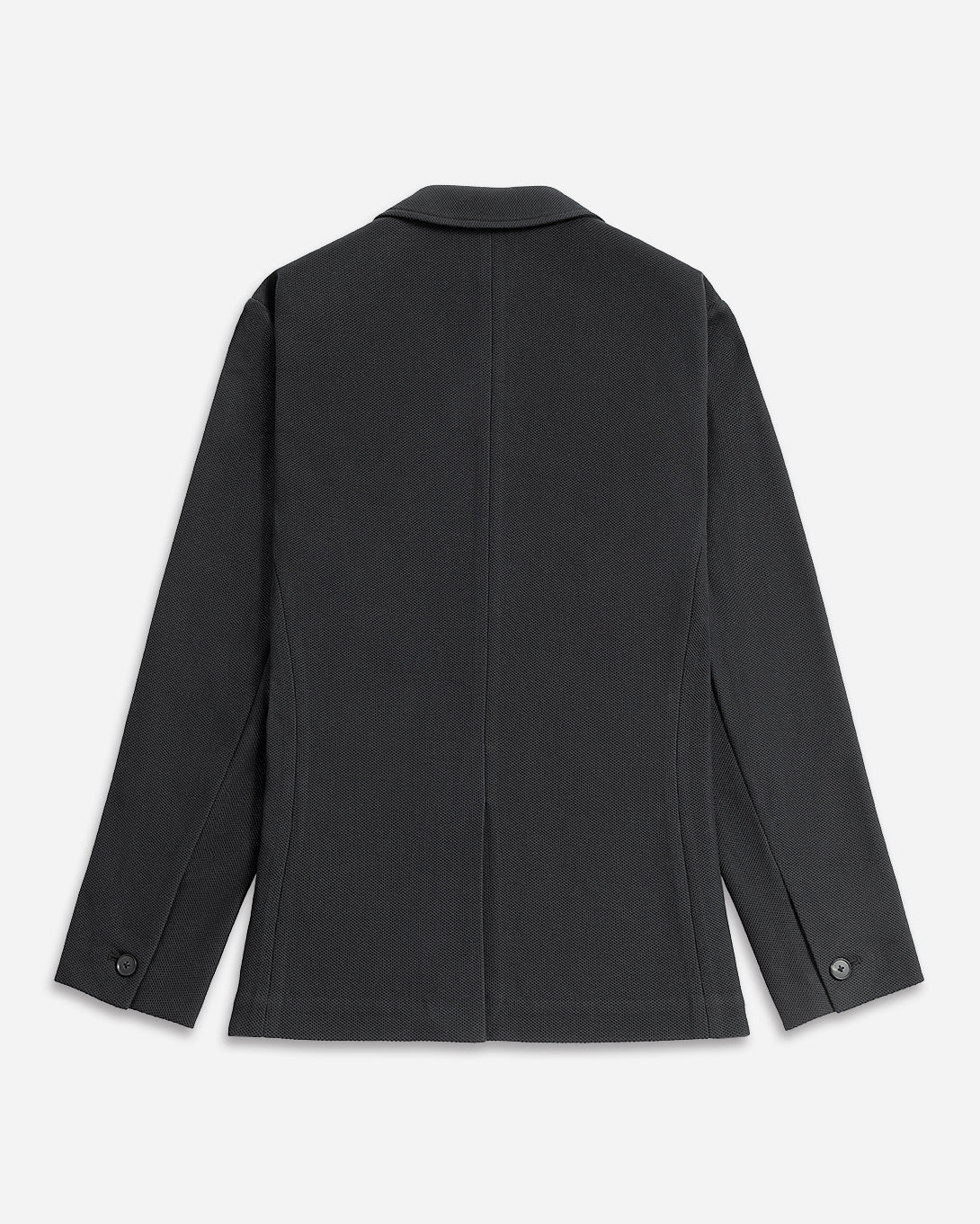 Black Perry Honeycomb Knit Blazer Mens Structured Stretch Blazer Texture Honeycomb Knit Casua Blazer Sports Jacket Single Breasted Coat