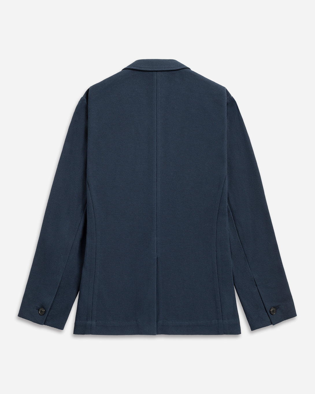 Dk Navy Perry Honeycomb Knit Blazer Mens Structured Stretch Blazer Texture Honeycomb Knit Casua Blazer Sports Jacket Single Breasted Coat