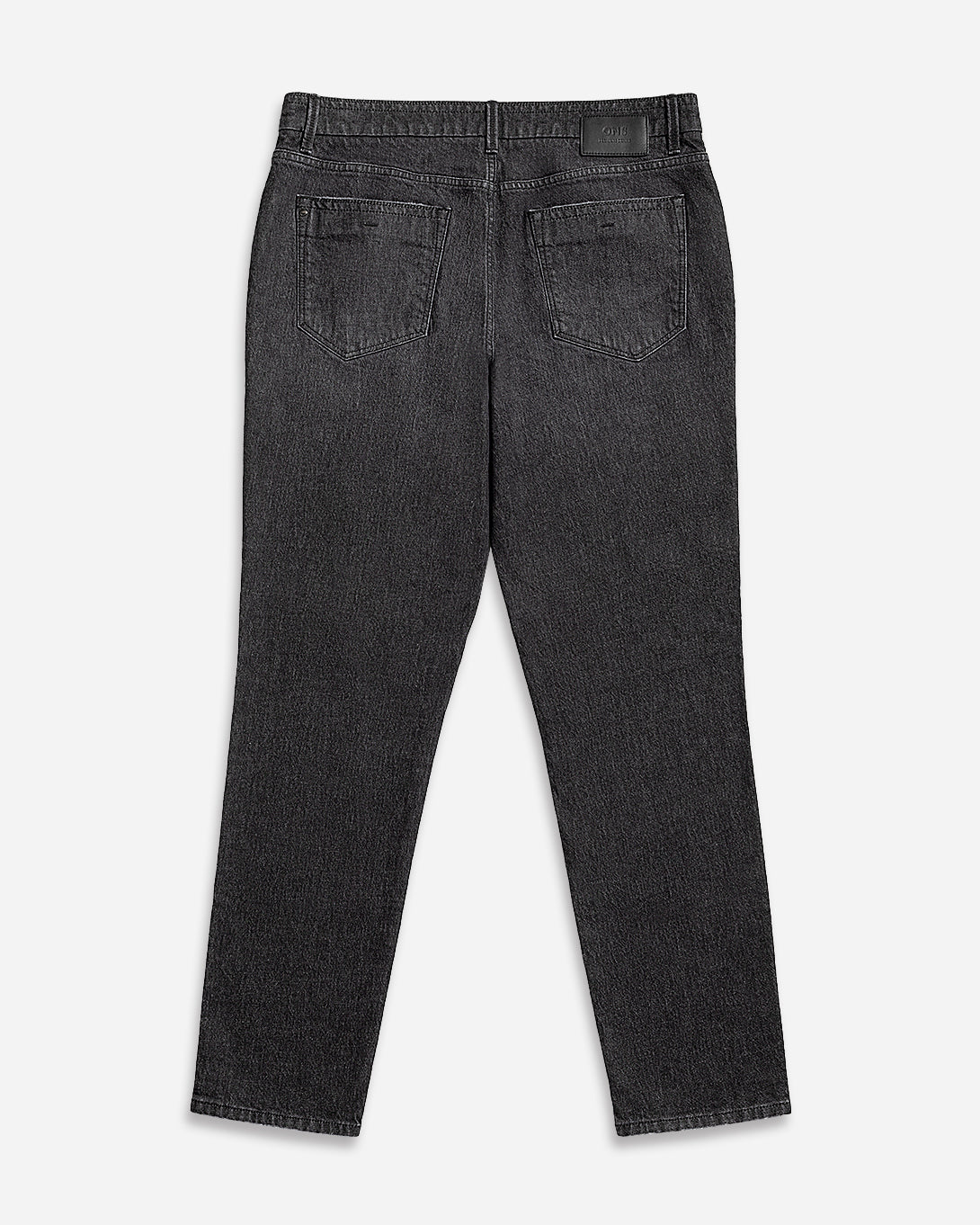 Mid Black Denim Houstons Denim Jeans Mens Tapered Fit Denim Jeans Distressed Jeans Dark Wash Modern Denim Pants