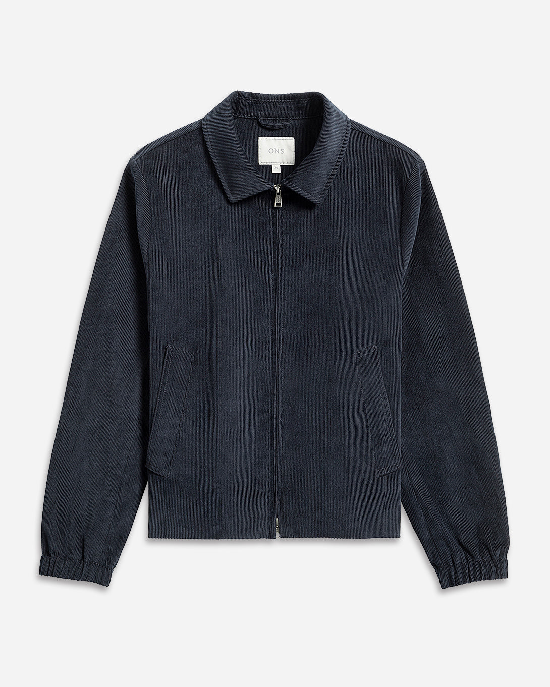 Dk Navy Connor Corduroy Jacket Mens Corduroy Zip Up Jacket Light Outerwear Soft Brushed Corduroy