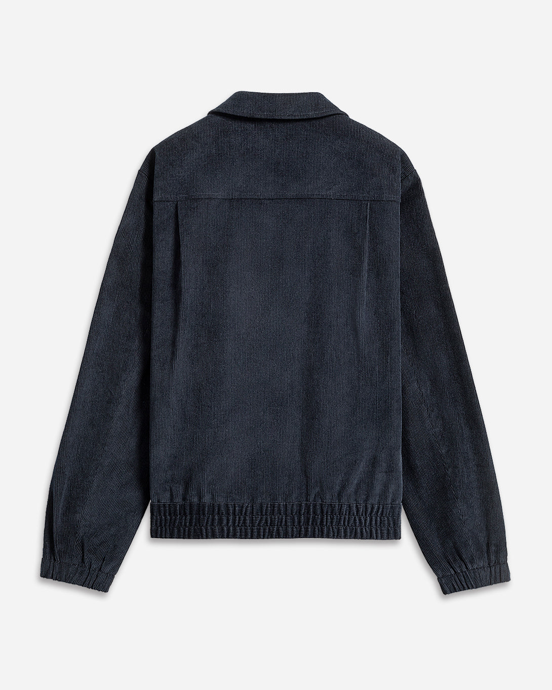 Dk Navy Connor Corduroy Jacket Mens Corduroy Zip Up Jacket Light Outerwear Soft Brushed Corduroy