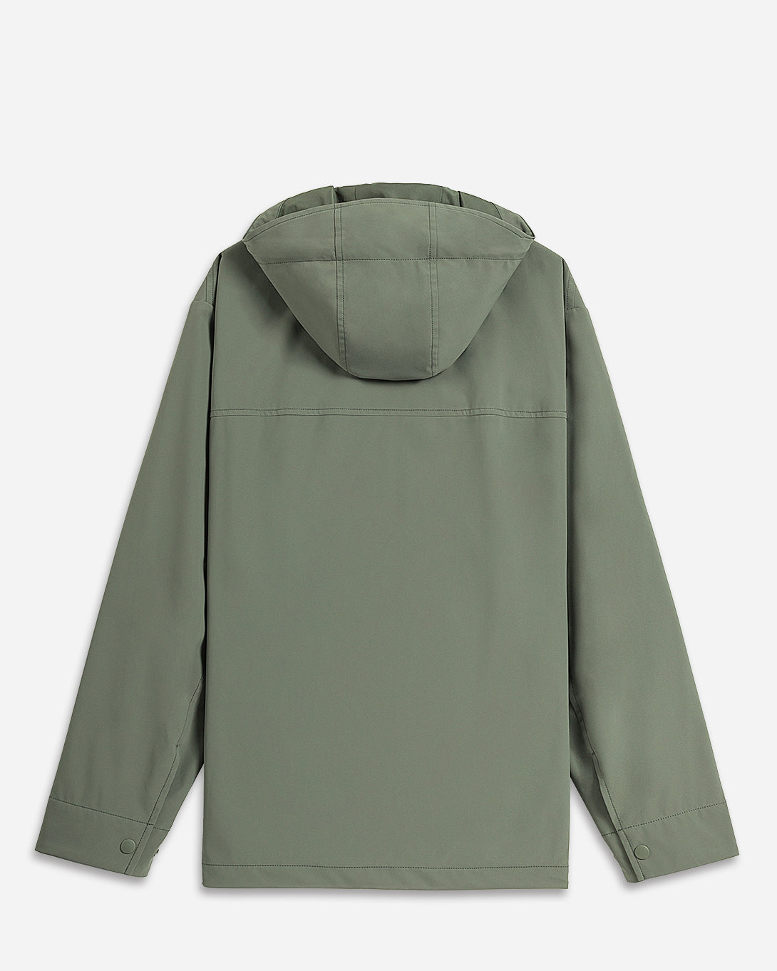 Scout Detachable Parka Mens Water Repellent Moisture Wicking Outerwear Jacket Hooded Zip Button Up Outdoor Jacket Detachable Vest