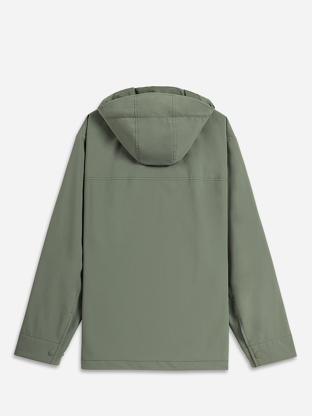 Scout Detachable Parka Mens Water Repellent Moisture Wicking Outerwear Jacket Hooded Zip Button Up Outdoor Jacket Detachable Vest