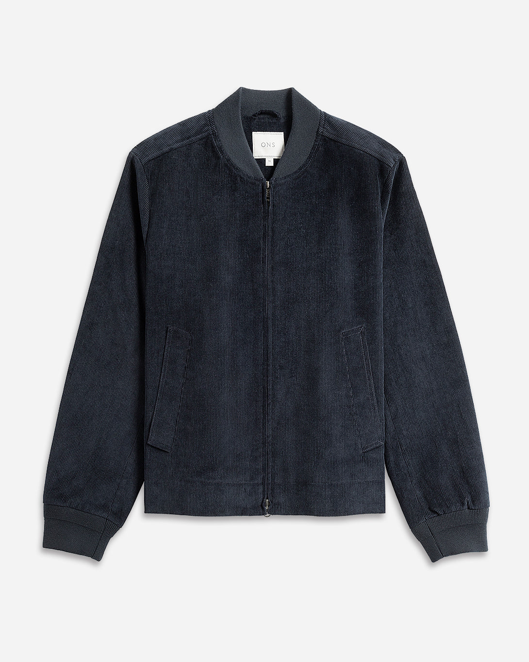 Dk Navy Dominic Corduroy Jacket Mens Corduroy Bomber Jacket Zip Up Cropped Jacket
