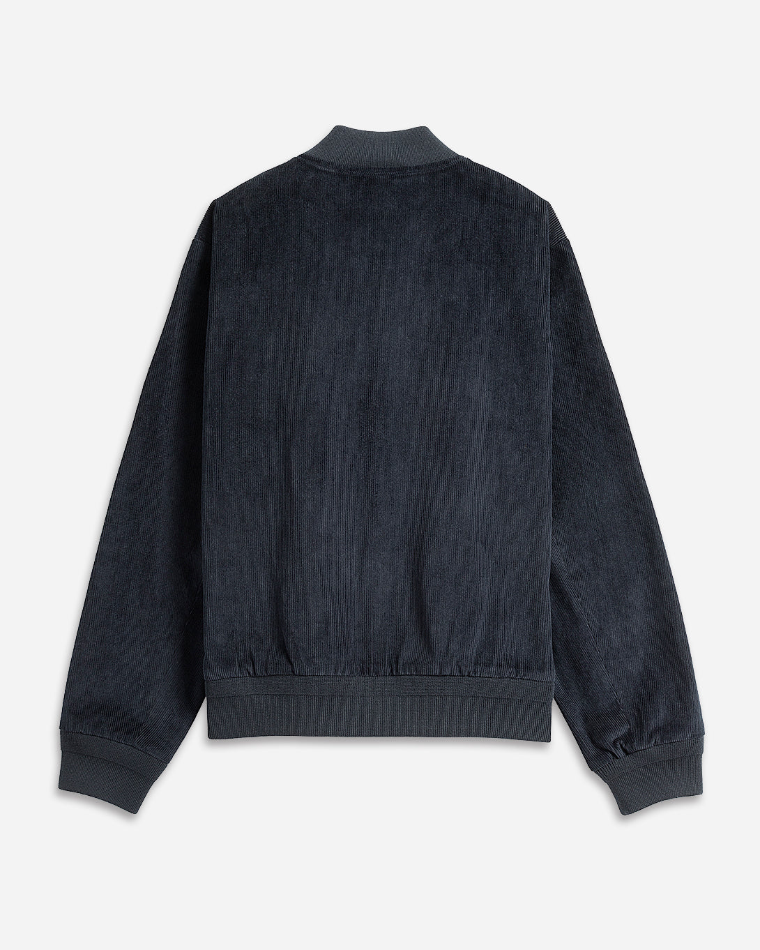Dk Navy Dominic Corduroy Jacket Mens Corduroy Bomber Jacket Zip Up Cropped Jacket