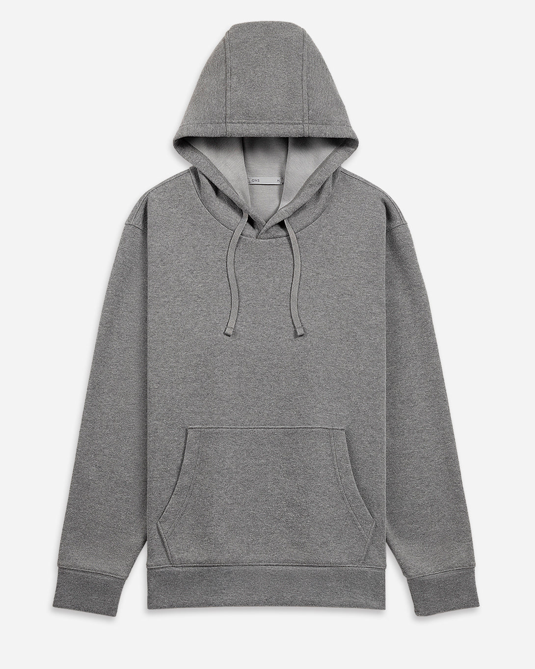 Grey Heather Harper Pocket Hoodie Mens Draw String Hoodie Heatehr Soft Fabric Comfort Pullover Fall Sweatshirt