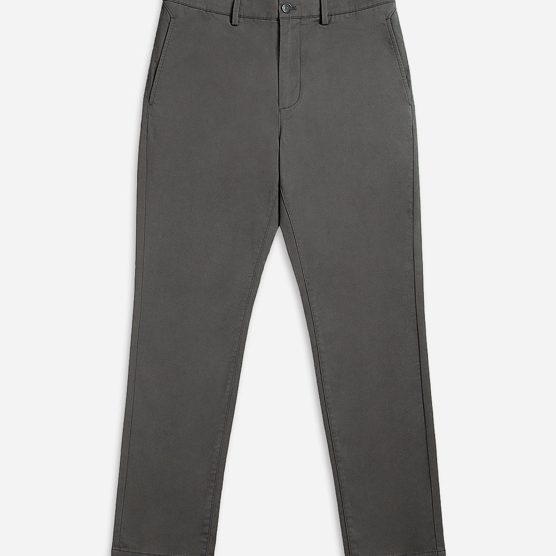 Dk Charcoal Rider Stretch Chino Mens Casual Chino Comfort Stretch Pant Tapered Fit Work Pant Cotton Spandex Blend Pants
