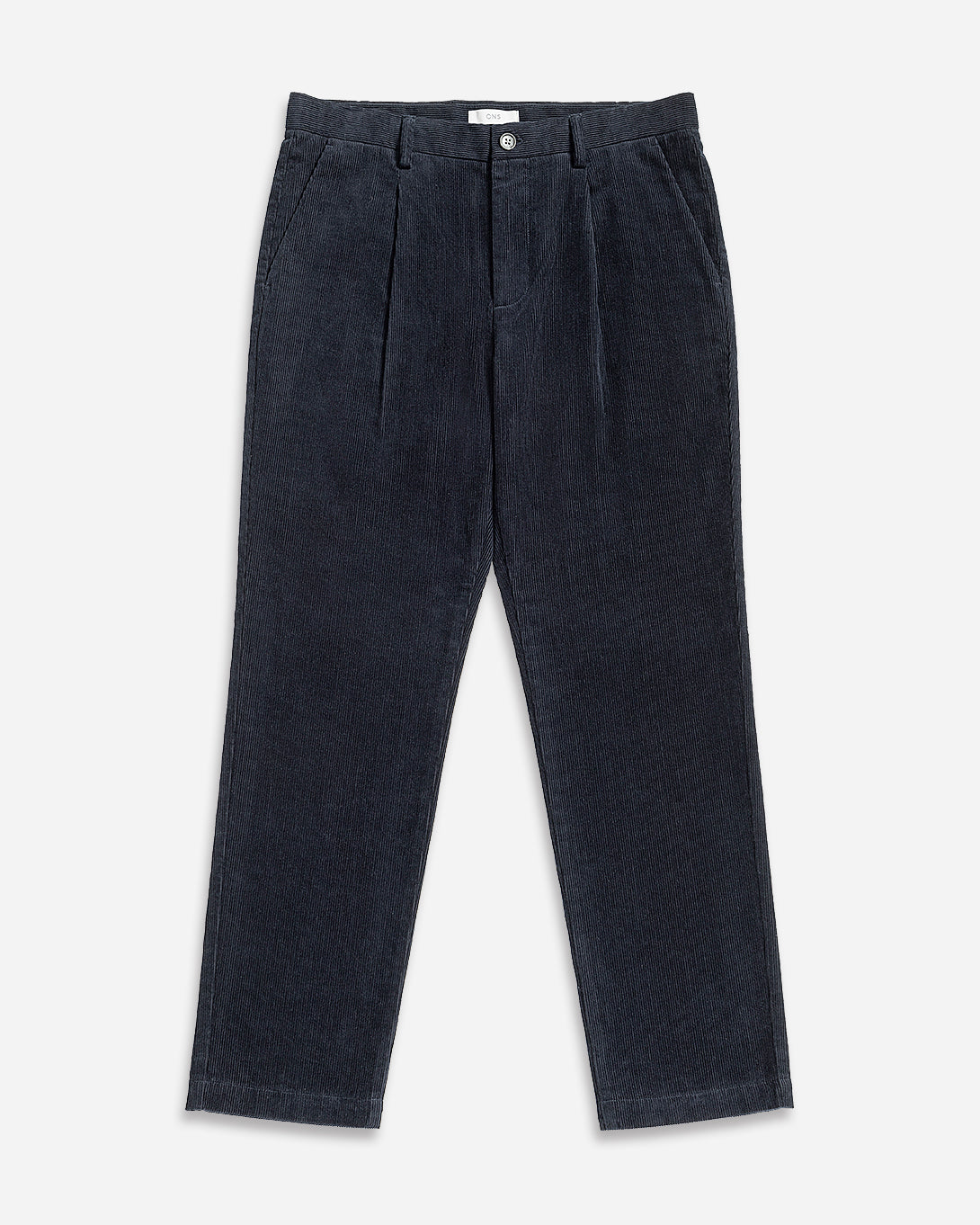 Dk Navy Niles Corduroy Trousers Mens Pleated Corduroy Pants Soft Brushed Corduroy Trousers
