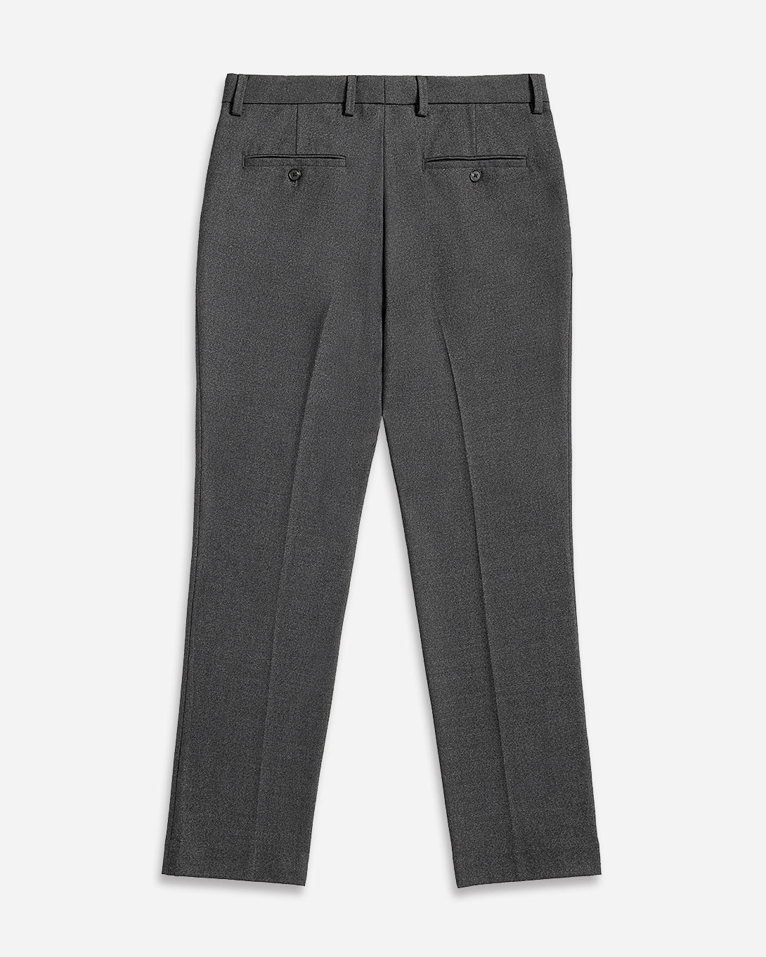 Dk Charcoal Heather Niles Rustic Flannel Pants Mens Pleated Trousers Soft Work Formal Pants