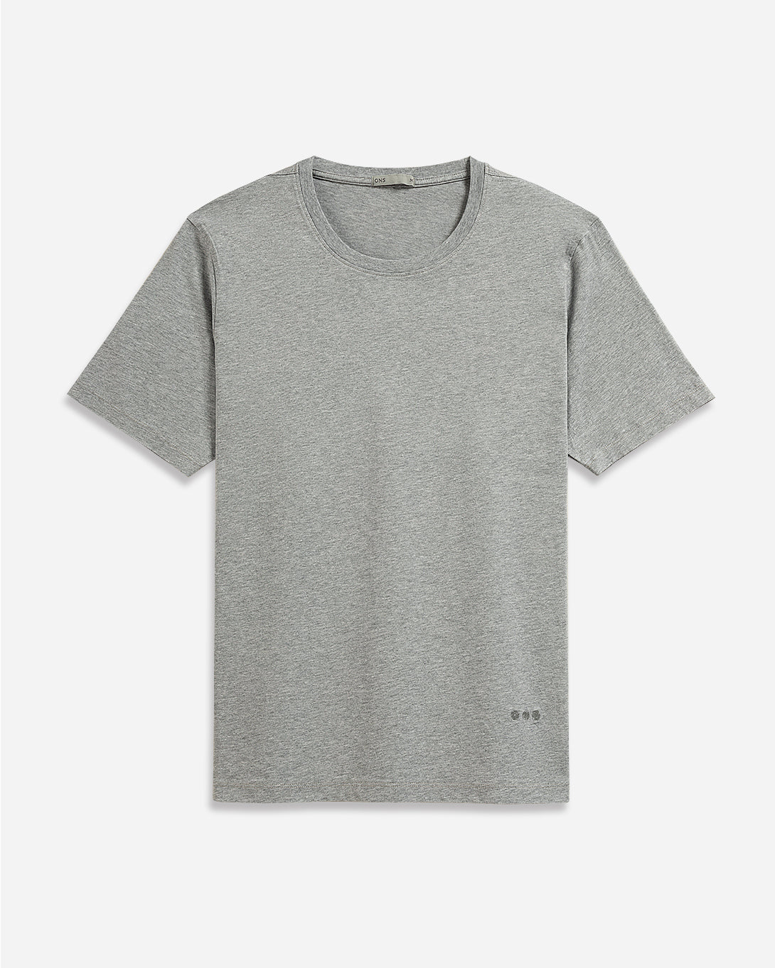 Grey Heather Village Heather Tee Mens Crew Neck Tee Short Sleeve Shirt Soft Heather Fabric Comfort Layering Shirt