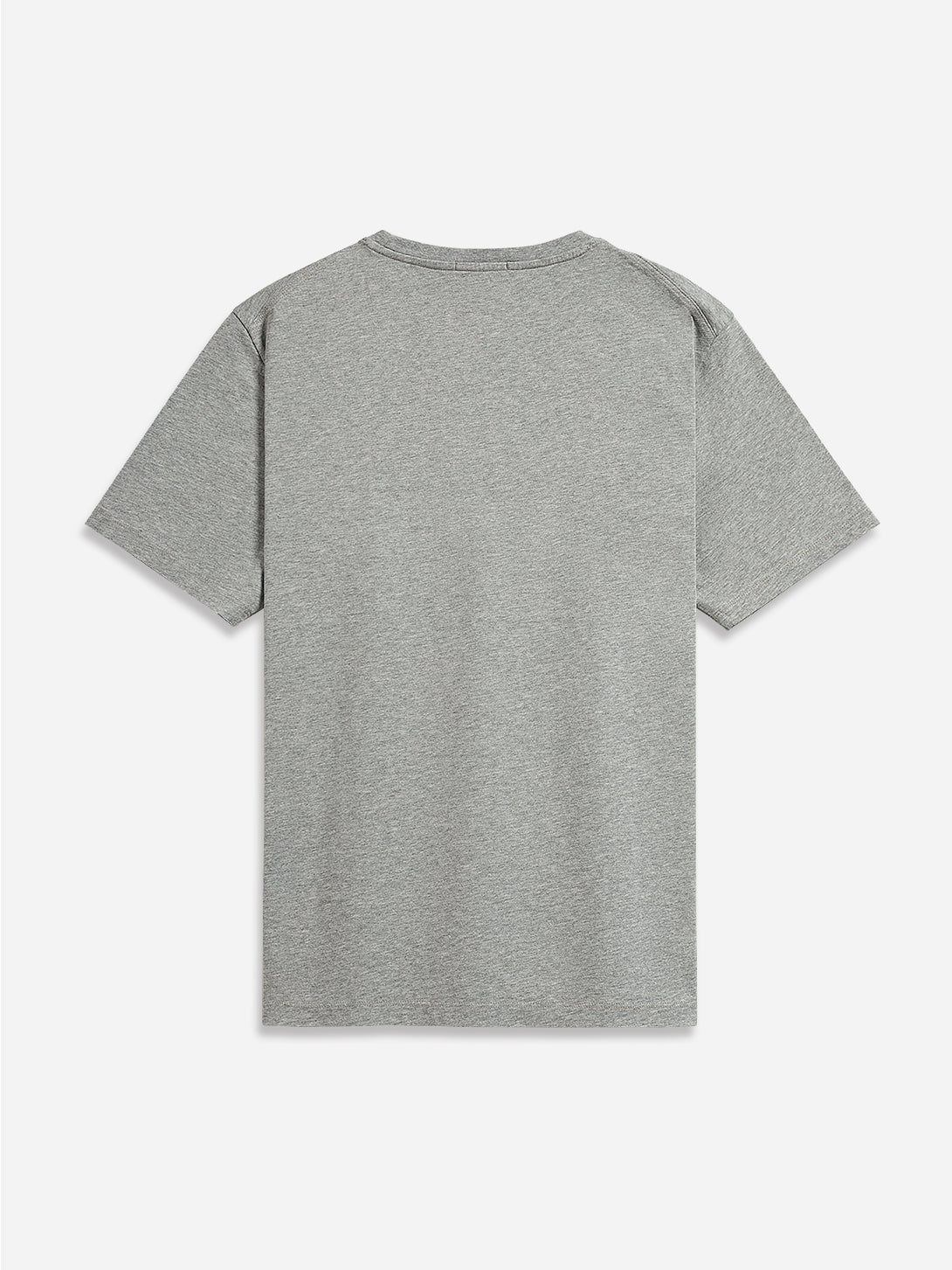 Grey Heather Village Heather Tee Mens Crew Neck Tee Short Sleeve Shirt Soft Heather Fabric Comfort Layering Shirt