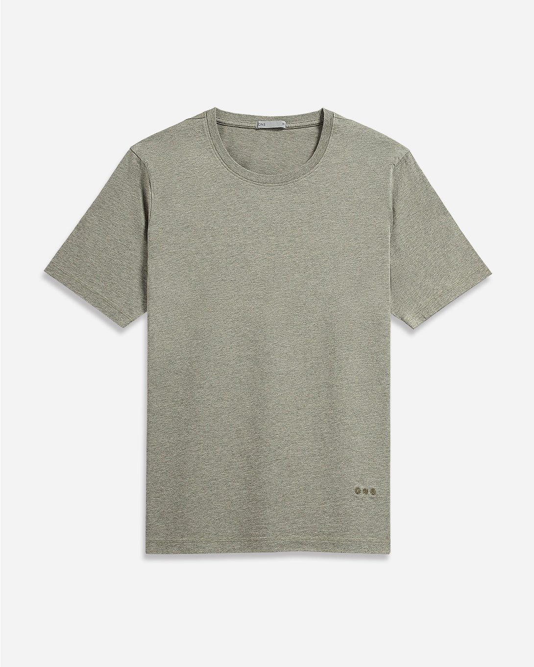 Agave Green Heather Village Heather Tee Mens Crew Neck Tee Short Sleeve Shirt Soft Heather Fabric Comfort Layering Shirt