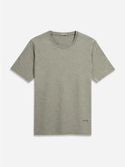 Agave Green Heather Village Heather Tee Mens Crew Neck Tee Short Sleeve Shirt Soft Heather Fabric Comfort Layering Shirt