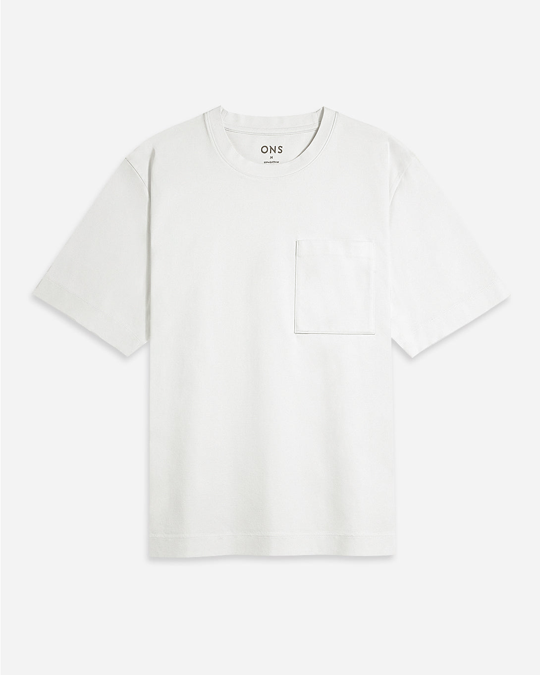 Bright White Baseile Pocket Tee mens Relaxed Fit Tee Short Sleeve Shirt Chest Pocket Casual Shirt Athletic Stretch