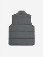 Grey Vertex Vest Mens Puffer Light Weight Vest Padded Jacket Zip Up Vest
