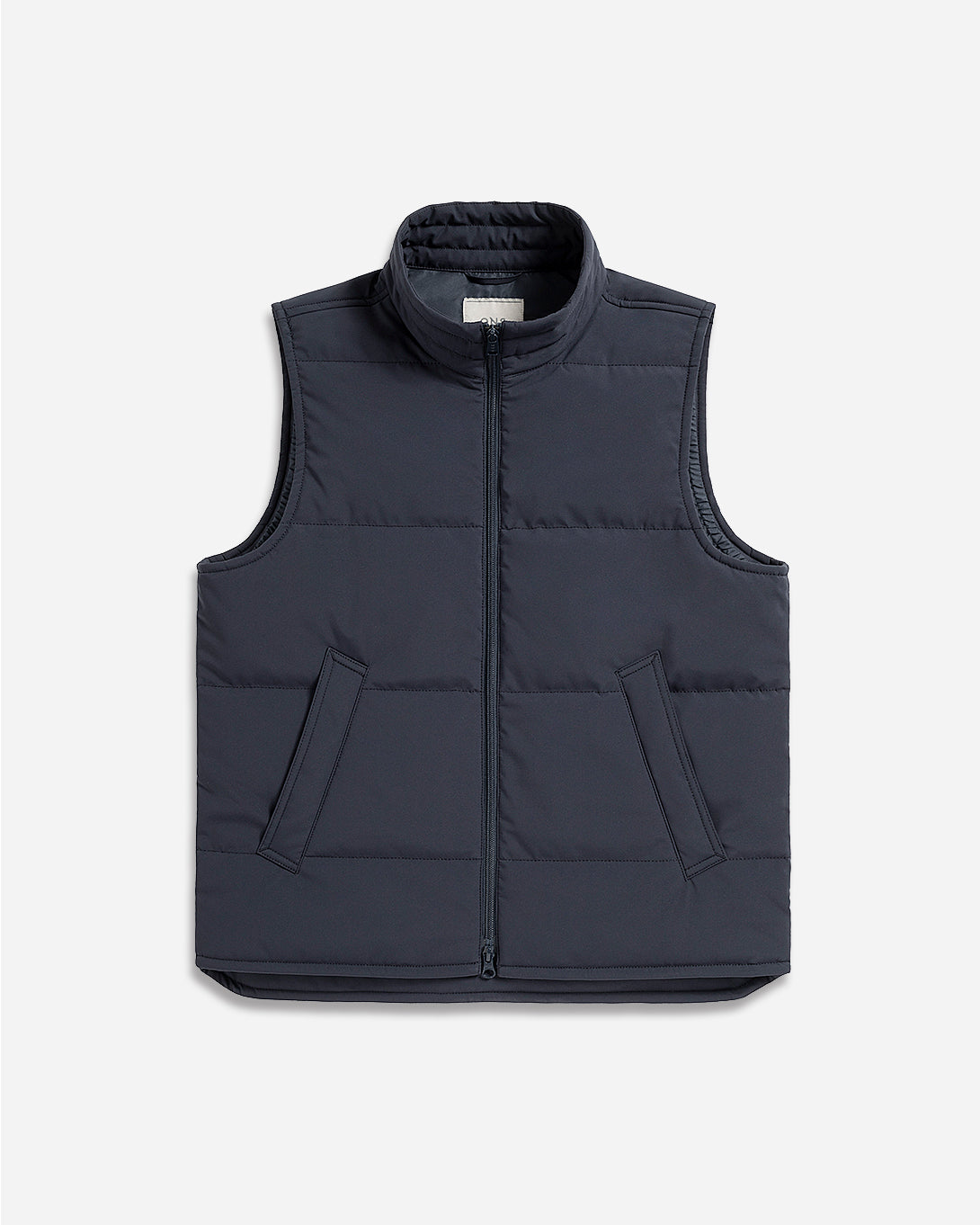 Dk Navy Vertex Vest Mens Puffer Light Weight Vest Padded Jacket Zip Up Vest