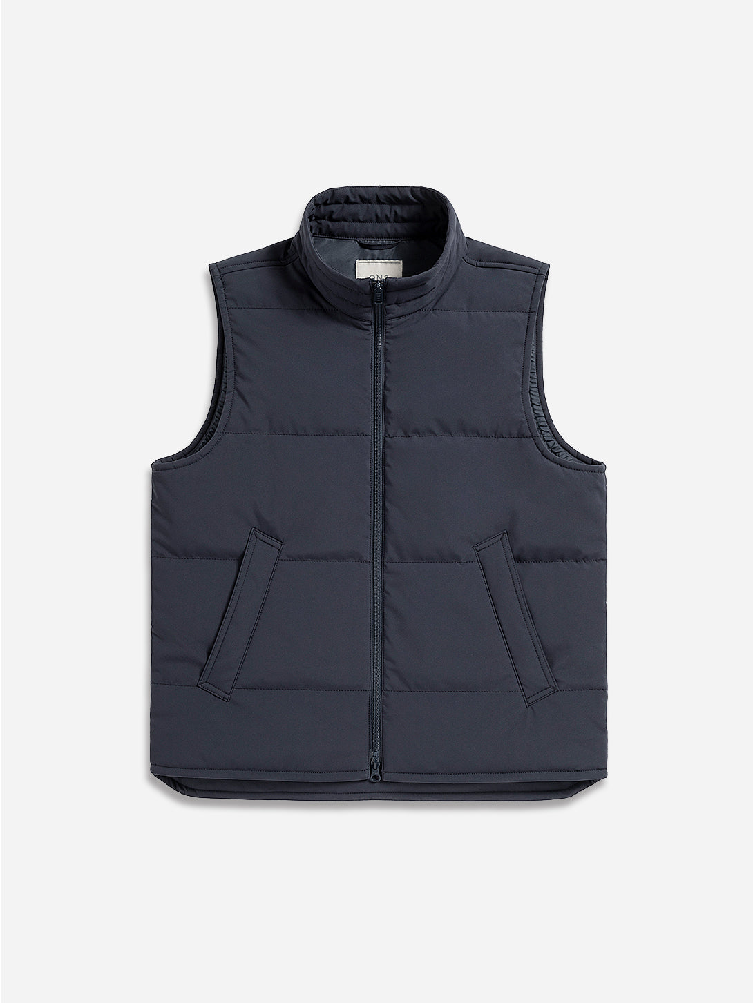 Dk Navy Vertex Vest Mens Puffer Light Weight Vest Padded Jacket Zip Up Vest