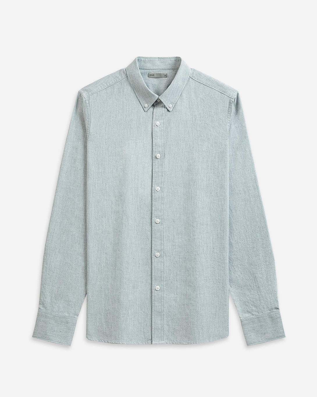 Lead Heather Fulton Heather Oxford Shirt Mens Oxford Button Down Dress Shirt Work Long Sleeve Shirt Button Collar Heather Oxford