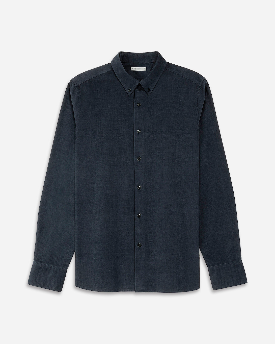 Dk Navy Fulton Corduroy Shirt Mens Button Down Corduroy Shirt Lightweight Seasonal Corduroy Long Sleeve