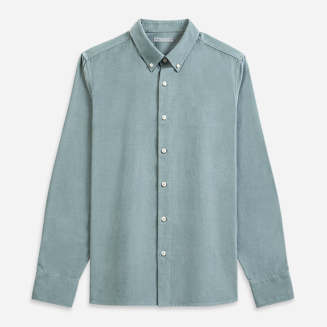 Lead Fulton Corduroy Shirt Mens Button Down Corduroy Shirt Lightweight Seasonal Corduroy Long Sleeve