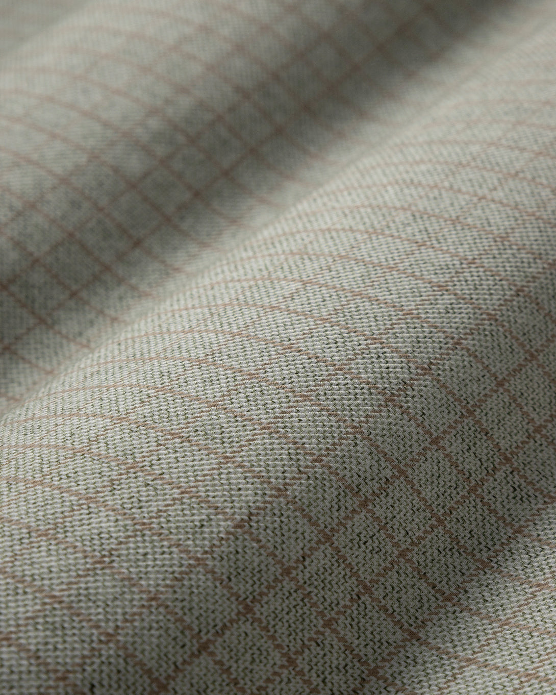 swatch Olive Heather/Rosy Brown Check