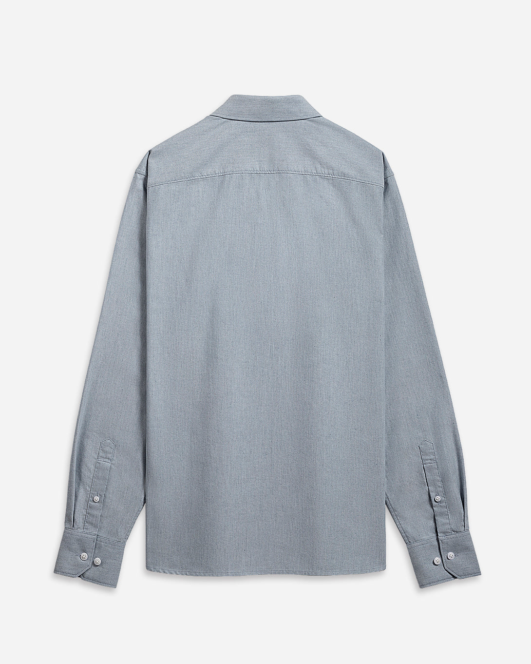 Dk Blue Heather Adrian Heather Oxford Shirt Spread Collar Oxford Dress Shirt Casual Formal Button Up Long Sleeve Work Shirt