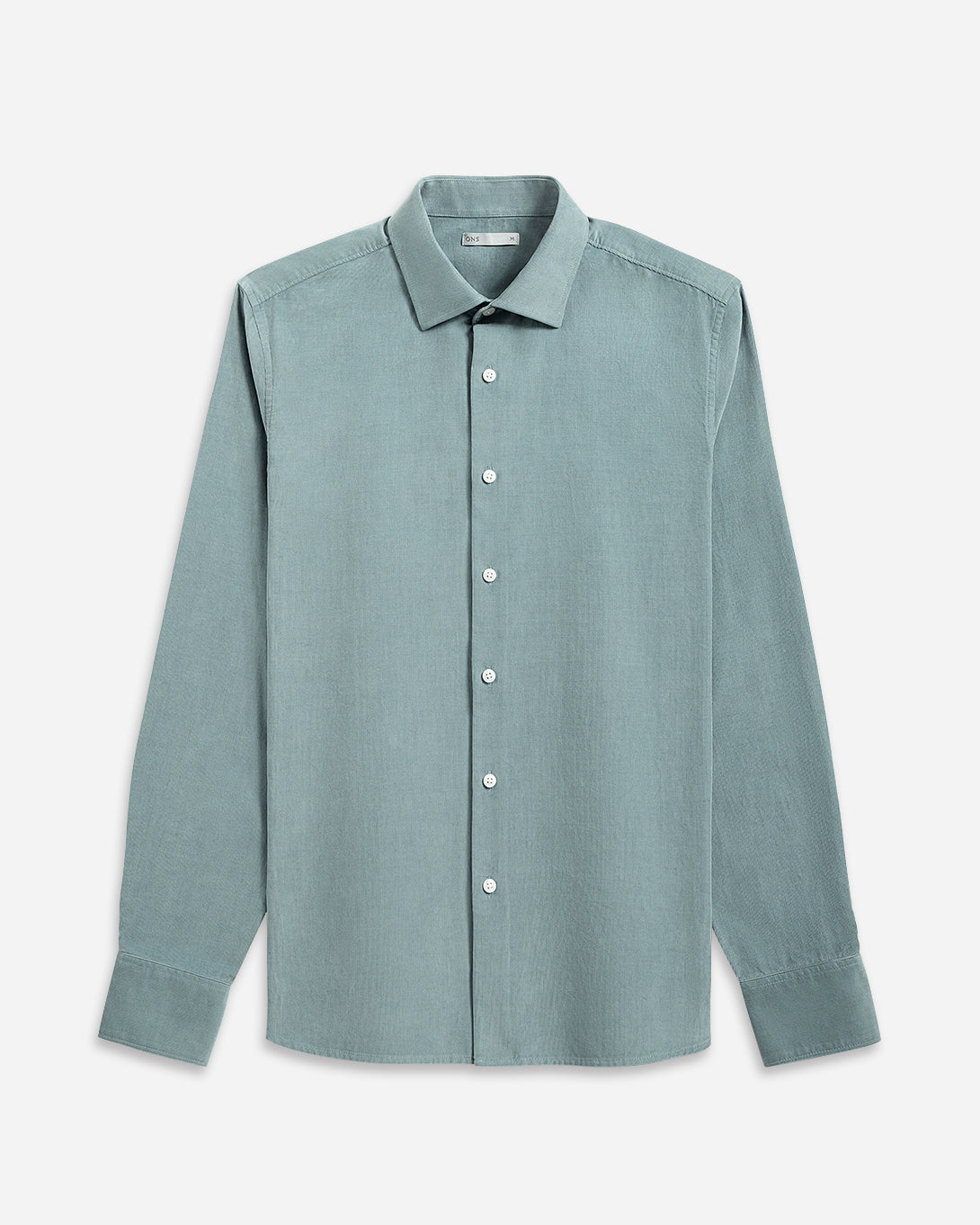 Lead Adrian Corduroy Shirt Mens Button Up Spread Collar Shirt Lightweight Corduroy