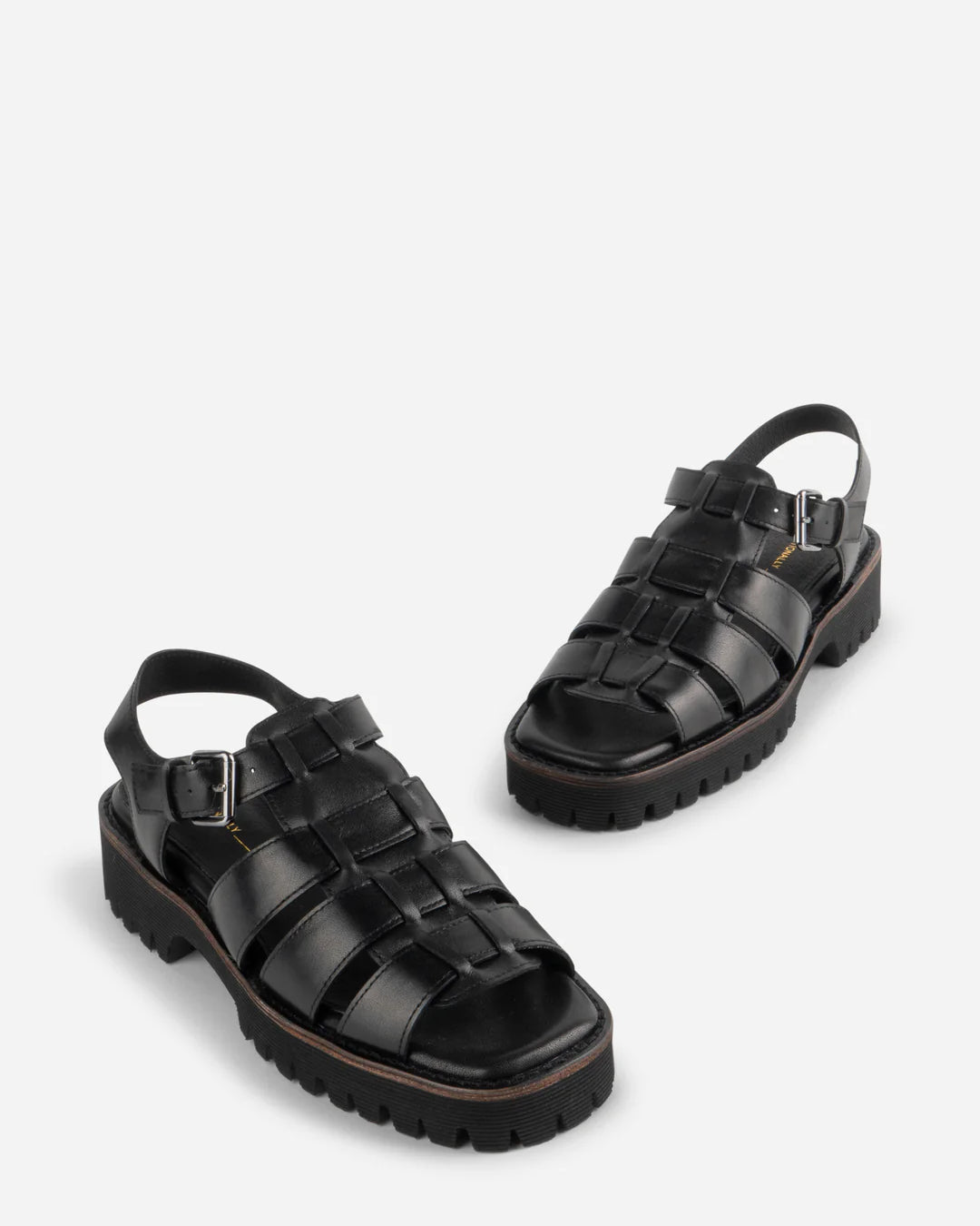 Black Haddie Vagabond Womens Sandals