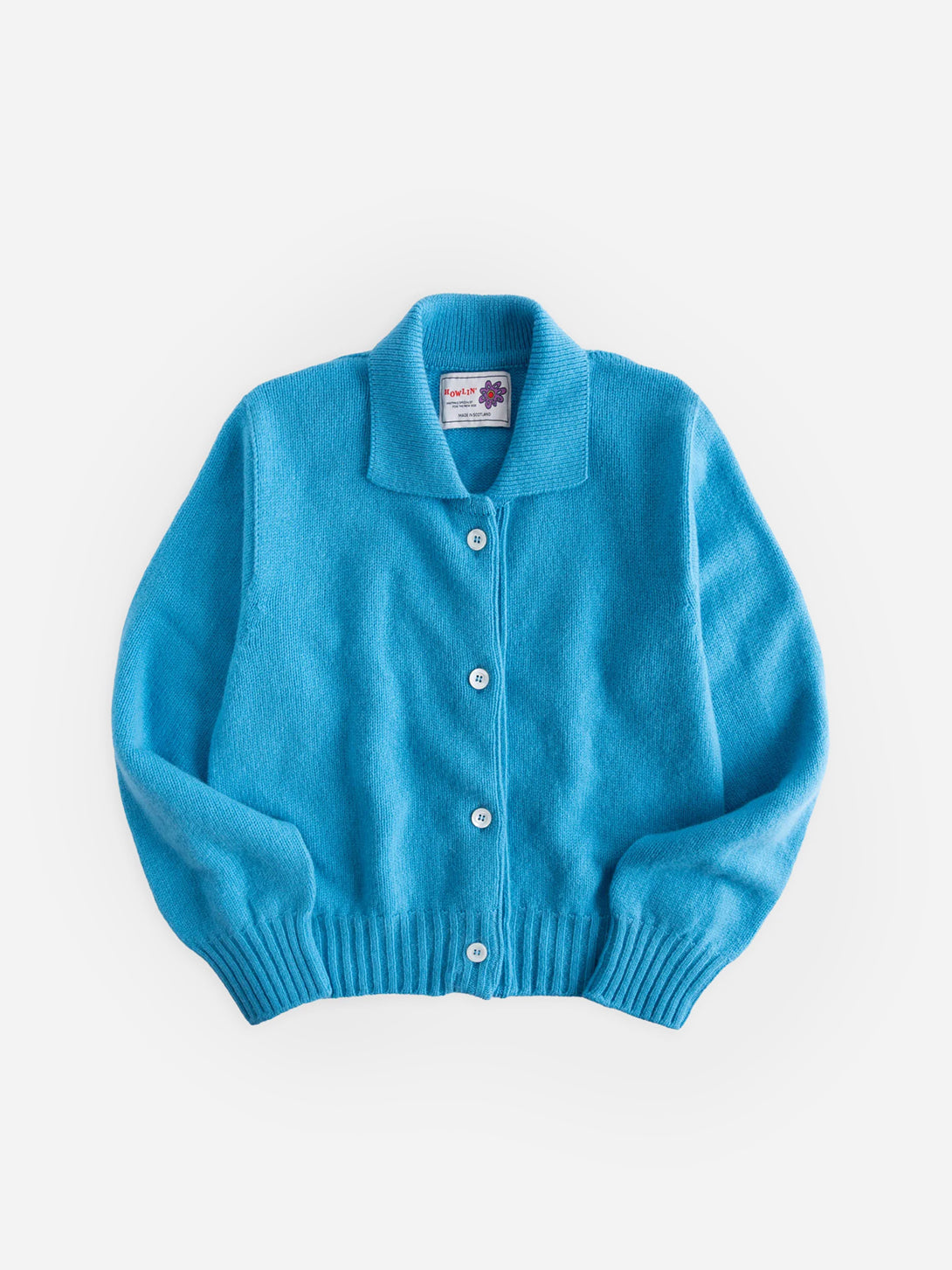 Dreamstone Melodies of Love Womns Wool Lightweight Knit Button Up Shirt Howlin