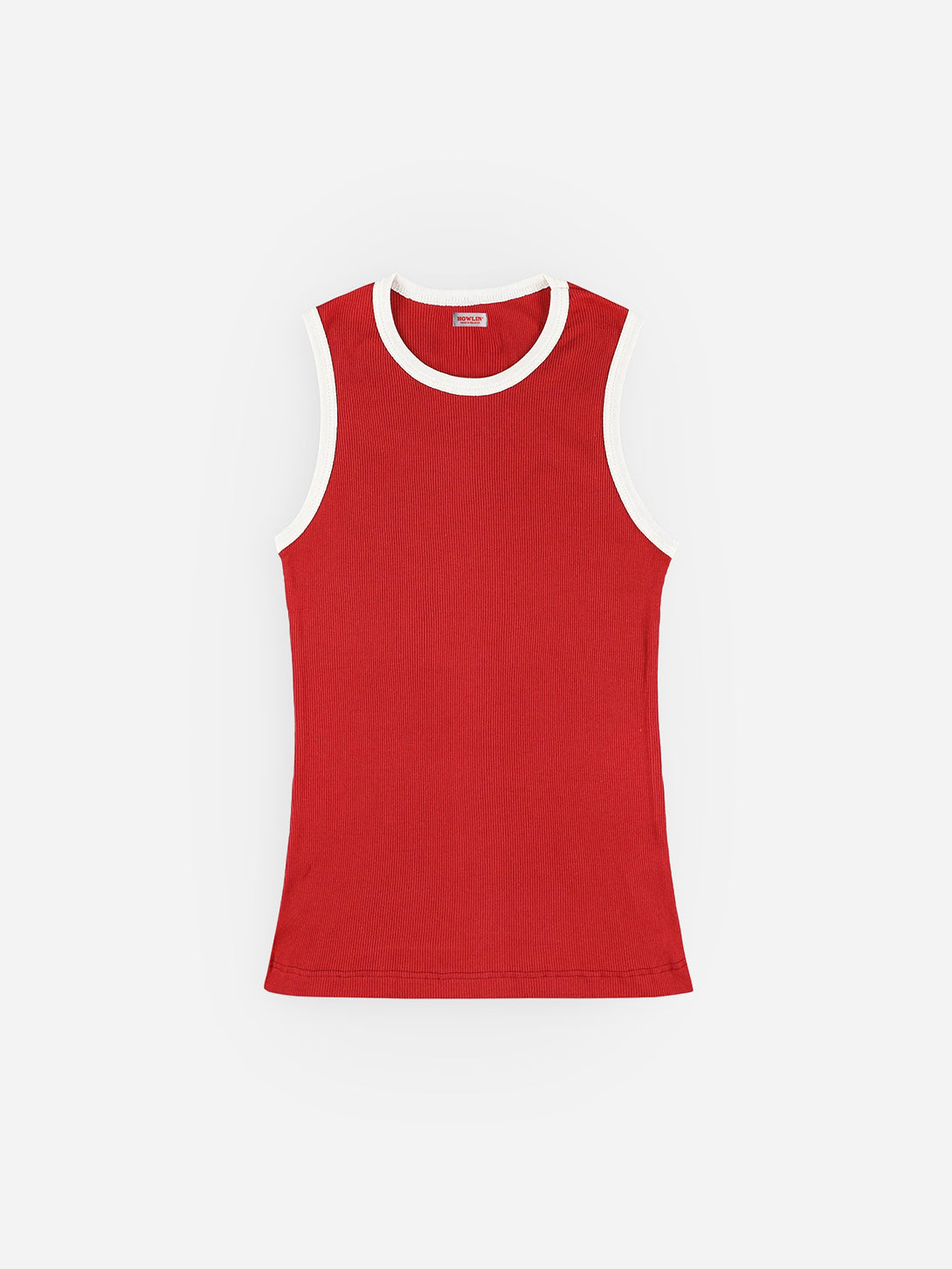 Terracotta Sharks Eat Ice Womens Red Tank Top Shirt Howlin Clothing