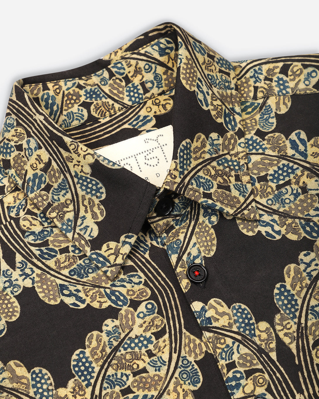 AJK25 Luis Shirt Mens Mini Checkered Kardo Button Up Woven Shirt Patterned