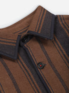 Ganache Paris Jacket Mens Heavy Over Shirt Jacket Kardo Mens Outerwear Button Up Flannel