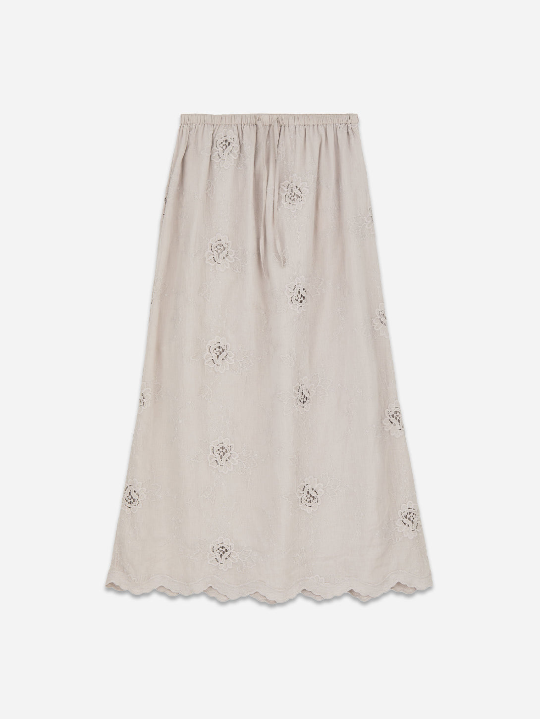 Dusty Lavender Isla Skirt Skall Studio Womens Textured Skirt Long Skirt