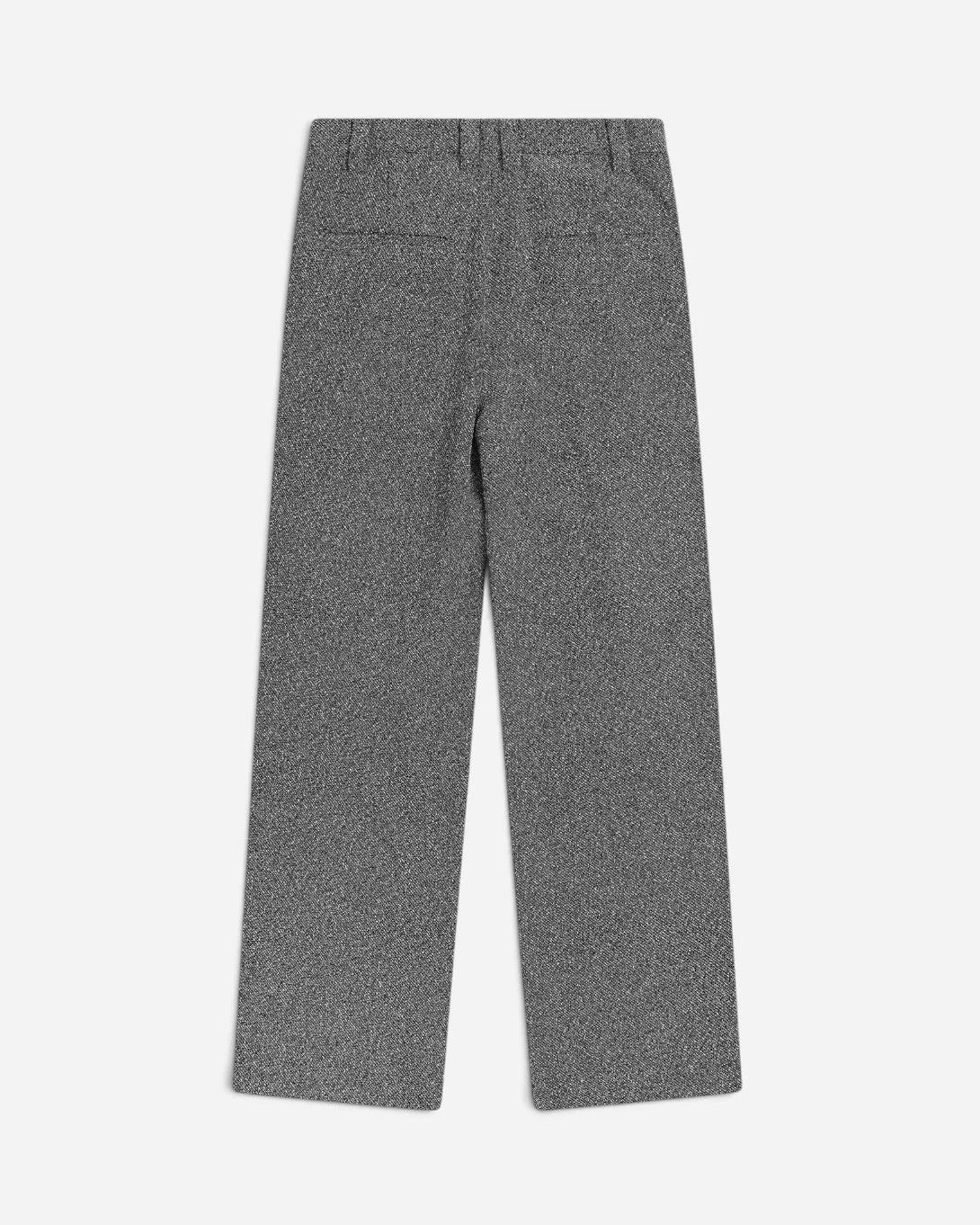 Blanc de Blanc Triple Pleated Static Trouser Krost Gray Pleated Trousers Krost Clothing