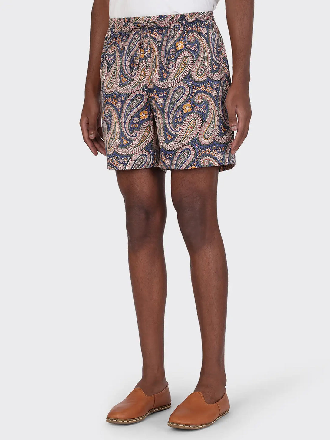 BPSS2602 Olbia Mens Stripe Lightweight Drawstring Shorts Kardo