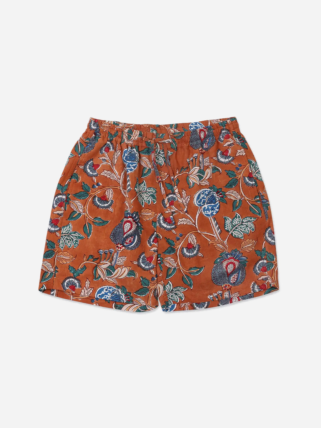 BPSS2601 Alghero Mens Pattern Drawstring Shorts Kardo