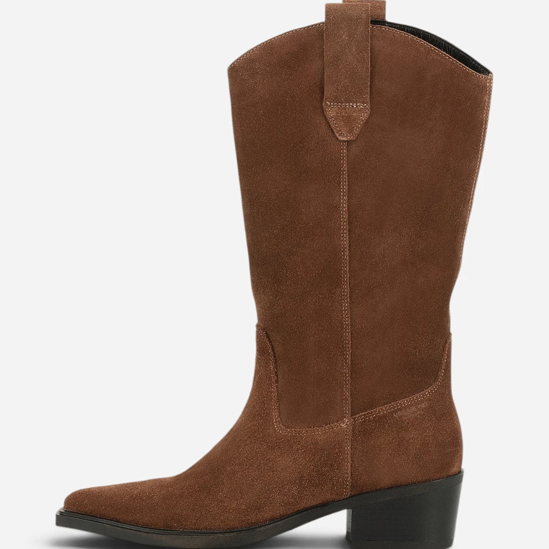 Cocoa Brown Kelsey Womens Hight Top Brown Suede Boots Vagabond