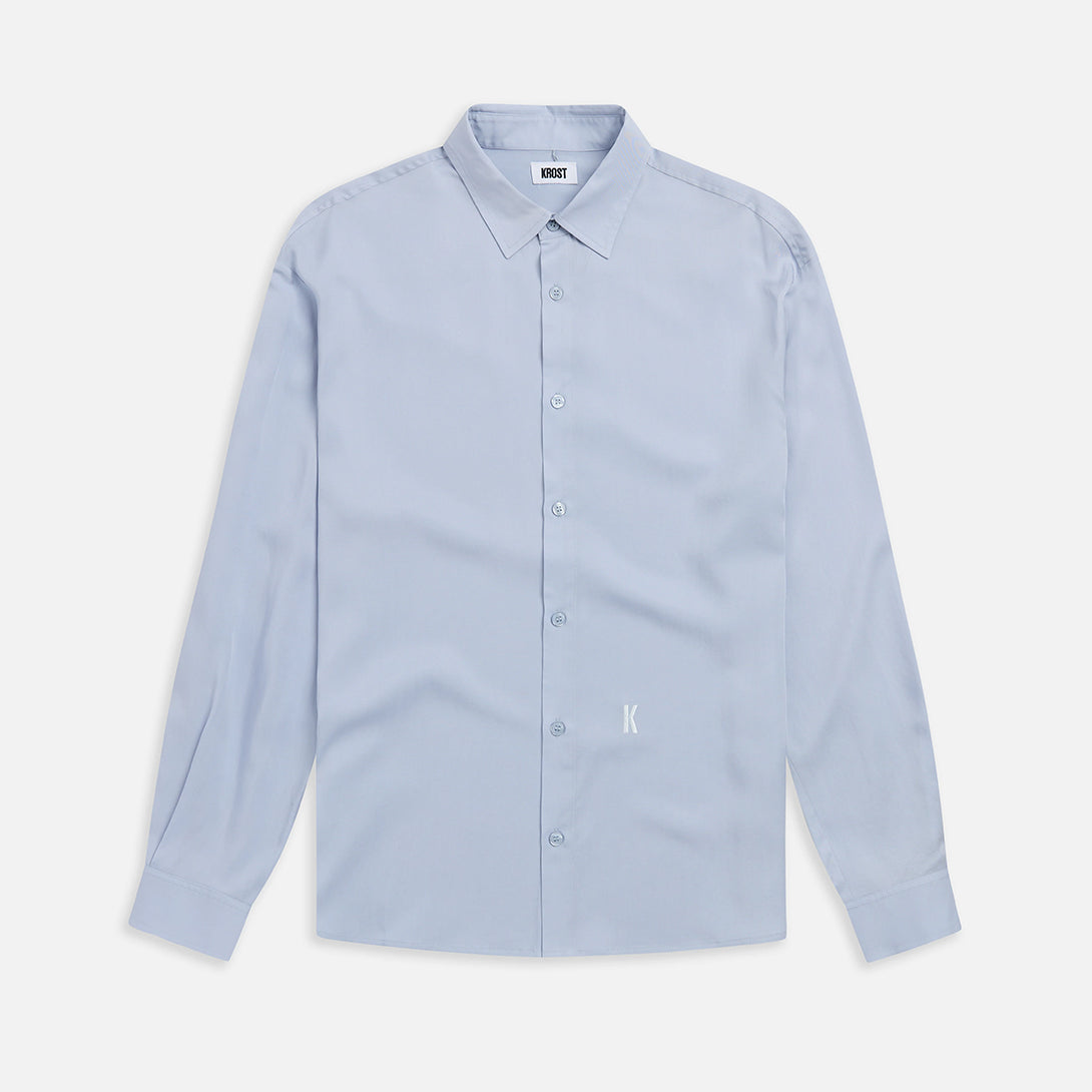 Omphalodes Jordan K Shirt Mens Woven Button Up Collared Shirt Krost Clothing