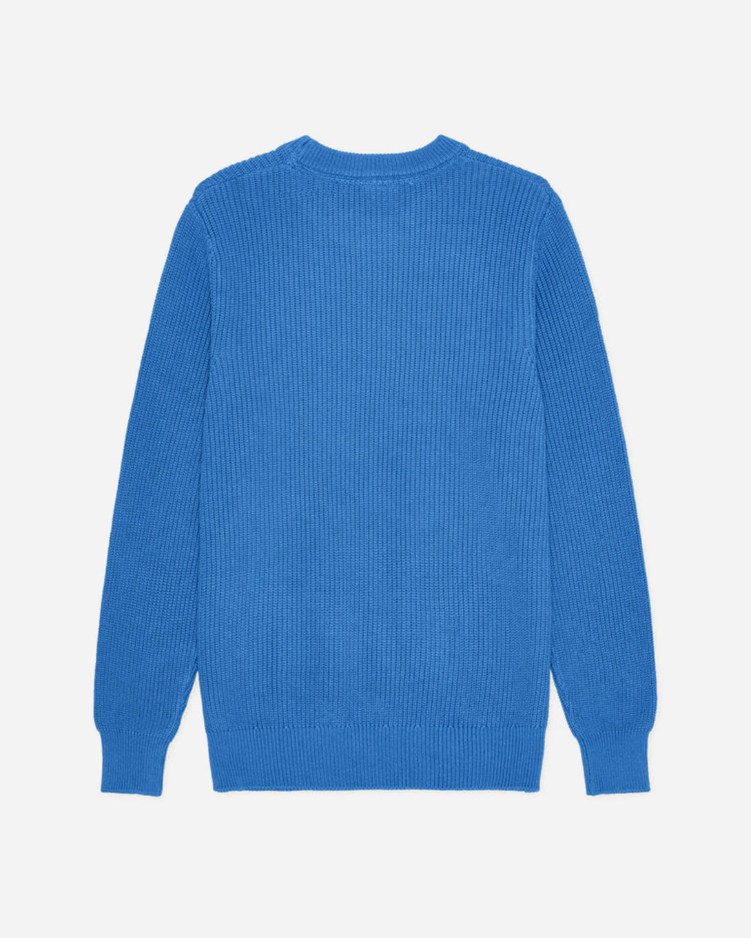 Palace Blue Gary Rib Crewneck Knit Mens Knit Crewneck Sweater Pullover Les Deux