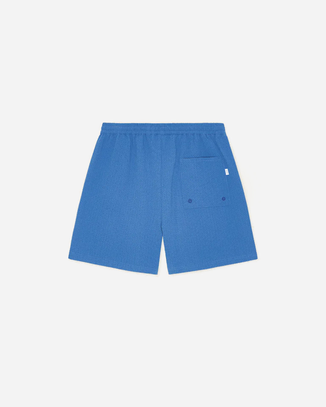 Palace Blue Stan Seersucker Swim Shorts Mens Drawstring Polyester Swim Shorts Les Deux