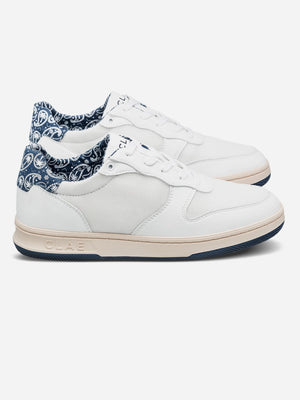 White Ocean Paisley Malone Lite Men's Clae Shoe
