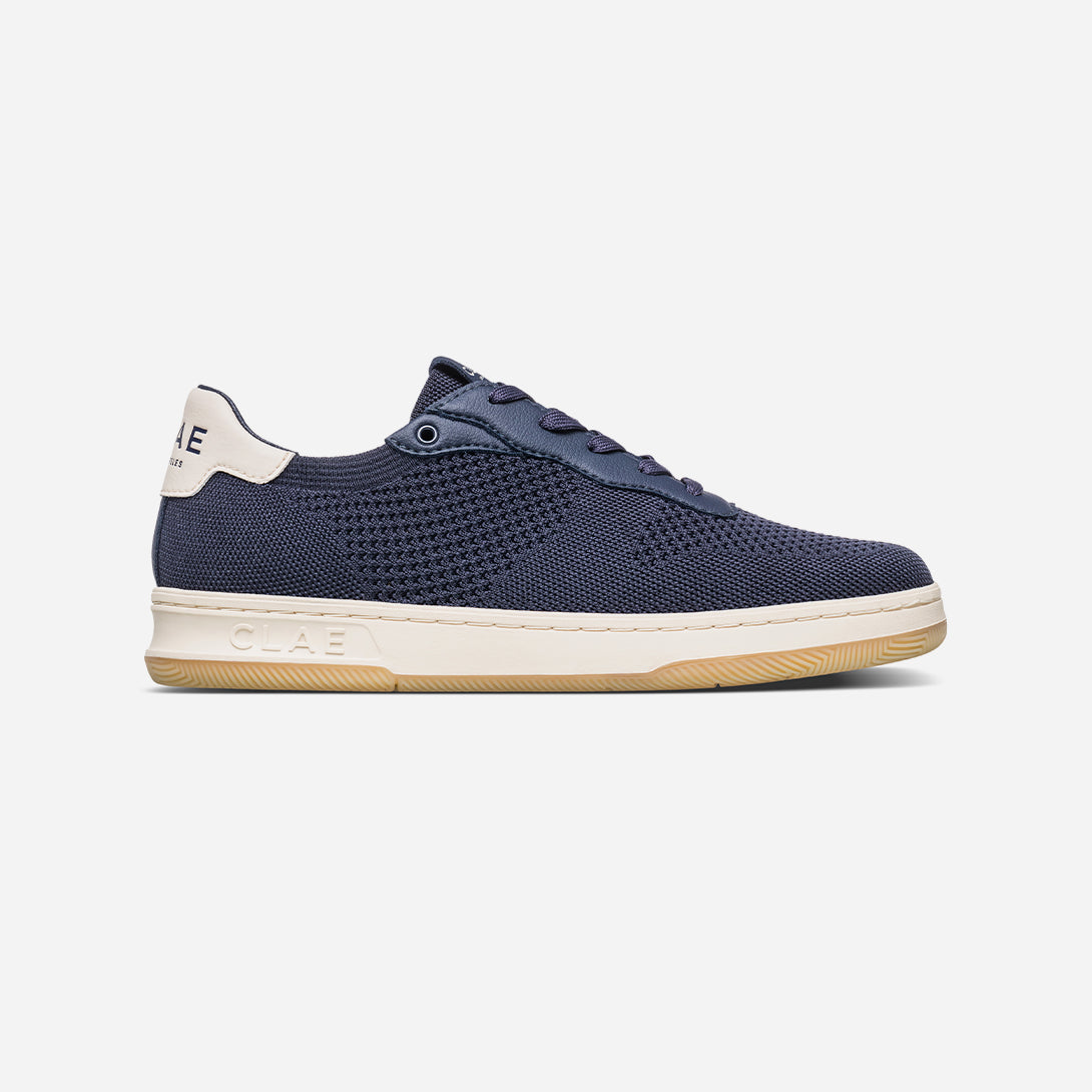 Navy Cactus Malone Knit Clae Sneakers Clae Footwear Los Angeles