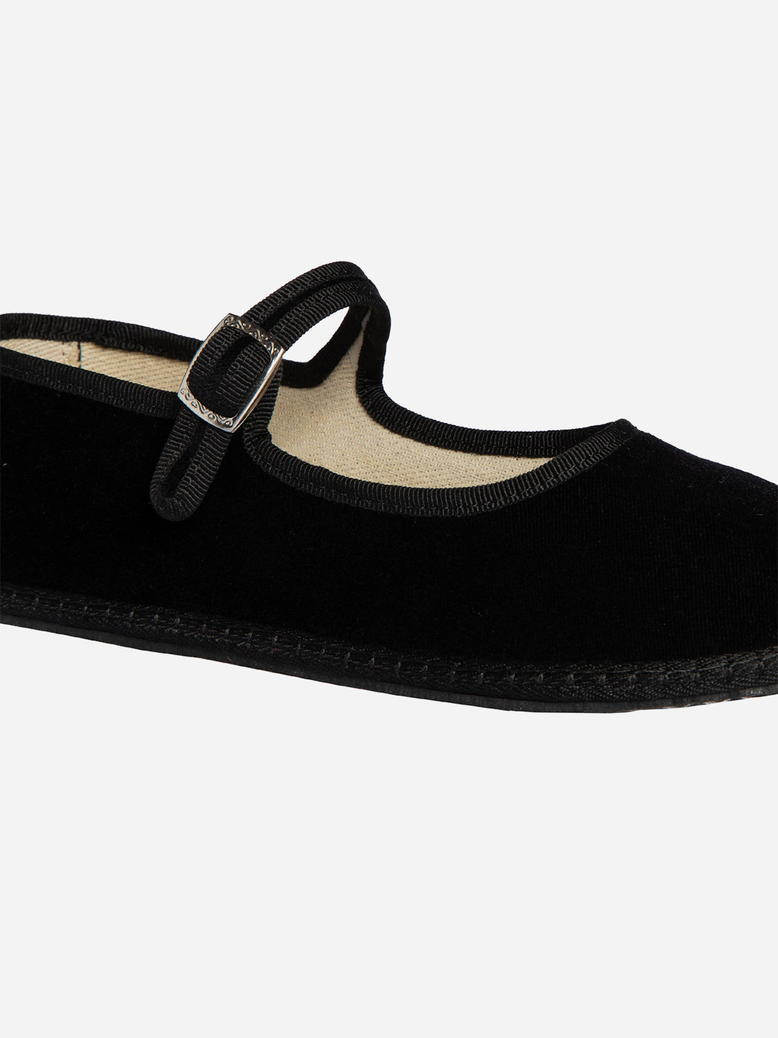 Nero Mary Jane Vibi Venezia Womens Flats Slip On Shoes
