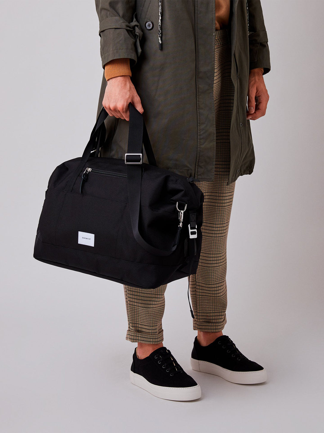 Black Milton Sandqvist Travel Duffel Bag