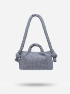 Cotton Navy Stripe Mini Ona Bag by Olend Lightweight Weatherproof Bag