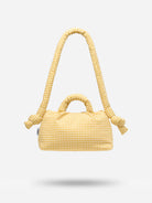 Vichy Yellow Mini Ona Bag by Olend Lightweight Weatherproof Bag