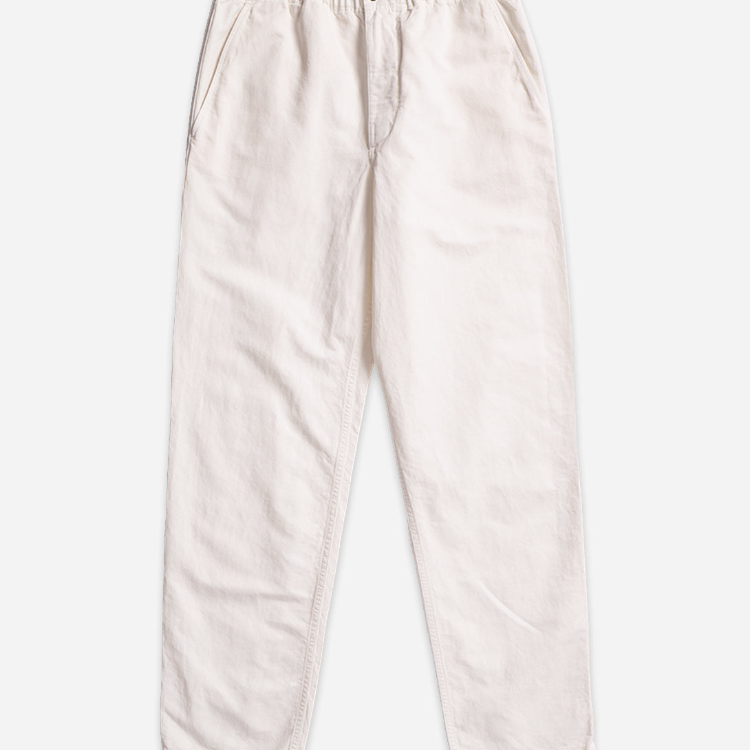 Kit White Ezra Relaxed Cotton Linen Trouser Norse Projects Mens Linen Trouser